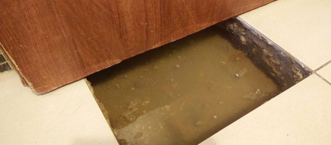 water-in-floor